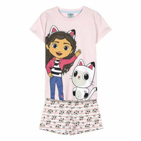 Children's Pyjama Gabby's Dollhouse Pink - 4 Years