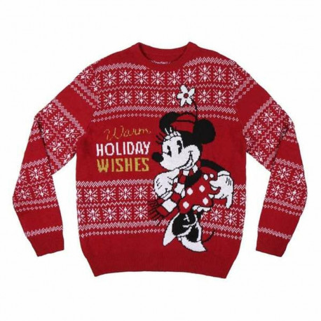 Women’s Jumper Minnie Mouse Red - XS