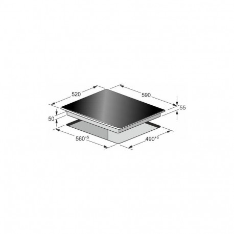 Built-in induction hob Kaiser KCT 6705 FI Ära