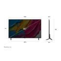LG 55QNED80A3A | 55 | Smart TV | webOS | UHD | Black