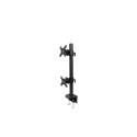 NEWSTAR FLAT SCREEN DESK MOUNT (CLAMP) HIGH CAPACITY 10-49" BLACK