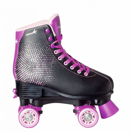 Muuwmi Disco children's roller skates size 35-38 purple AU 546