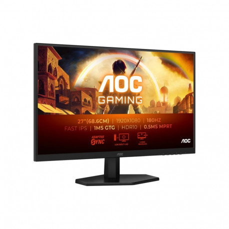 AOC | 27G42E | 27 " | IPS | FHD | 16:9 | 180 Hz | 1 ms | 1920 x 1080 pixels | 300 cd/m² | HDMI ports