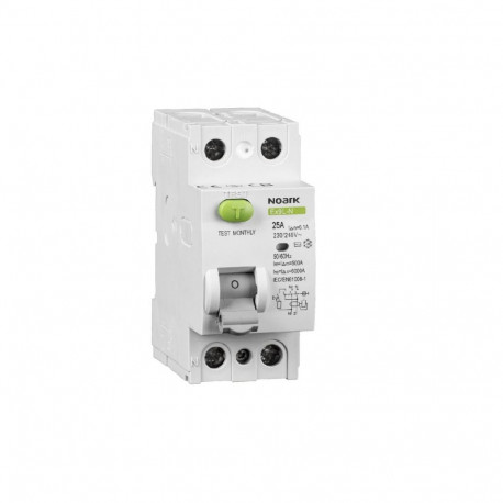 Noark Residual current circuit breakers Ex9L-N 2P 25A 30mA