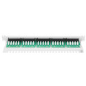 Digitus CAT 3 ISDN Patch Panel, unshielded, grey