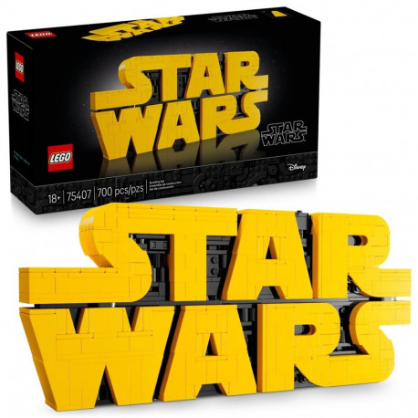 LEGO Star Warsi logo 75407 tellistest ehitatud