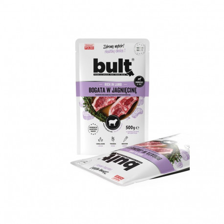 BULT Rich in lamb - wet dog food - 500g