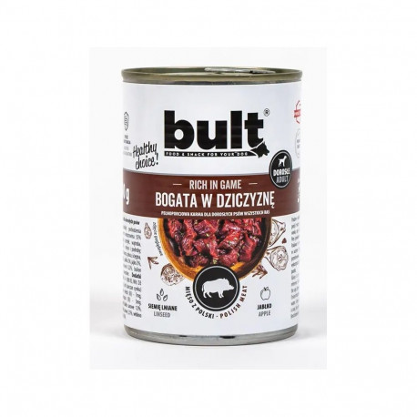 BULT Rich in game - Wet dog food - 400 g