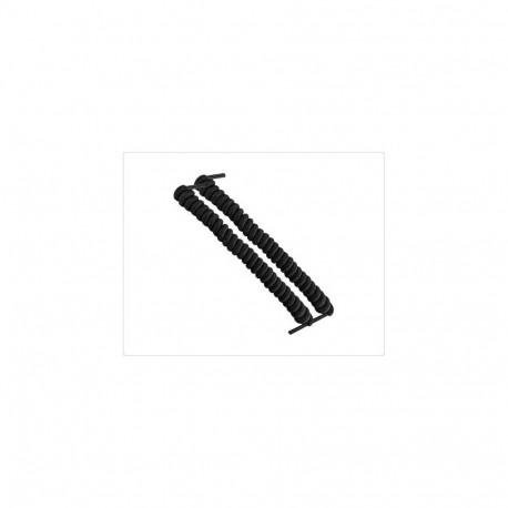 Elastic spiral laces for diabetics