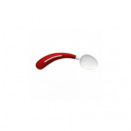 Curved spoon for people with rheumatism - Left-handers