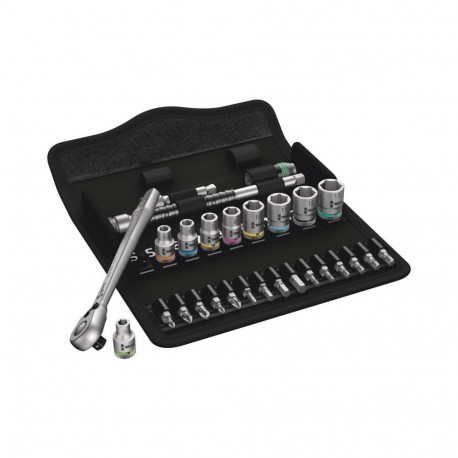 Socket wrench set 1/4'' ZYLKOP, 28 pcs.
