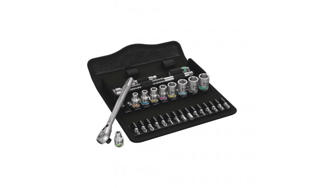 Socket wrench set 1/4'' ZYLKOP, 28 pcs.