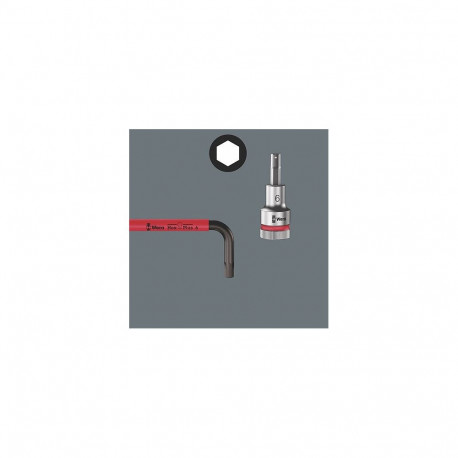 Set of metric hex wrenches HEX-PLUS, 9pcs