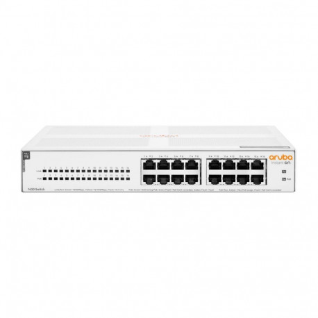 HPE Aruba Networking Aruba Instant On 1430 16G Class4 PoE 124W Unmanaged L2 Gigabit Ethernet (10/100