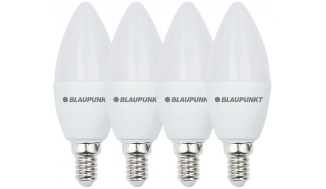 Blaupunkt LED lamp E14 595lm 7W 2700K 4tk (avatud pakend)