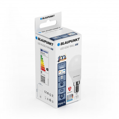 Blaupunkt LED lamp E14 600lm 6W 4000K (opened package)