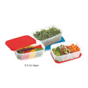 Cello food freeze container 3300ml | red