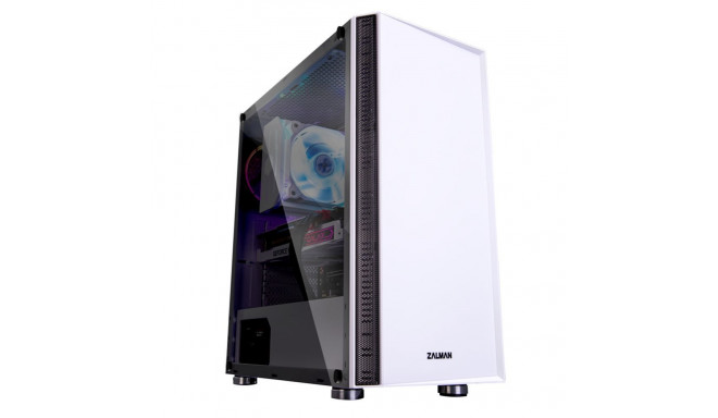 ZALMAN R2 White ATX, 120mm fan, T/G