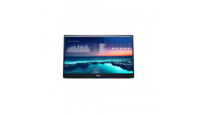 Dell Portable Monitor P1424H 14 ", LCD, FHD, 1920 x 1080, 16:9, 6 ms, 300 cd/m, Silver