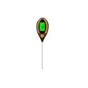 IVY Aqua ST-02 4in1 Garden Soil Testing device measure Sunlight Moisture Temperature PH Black