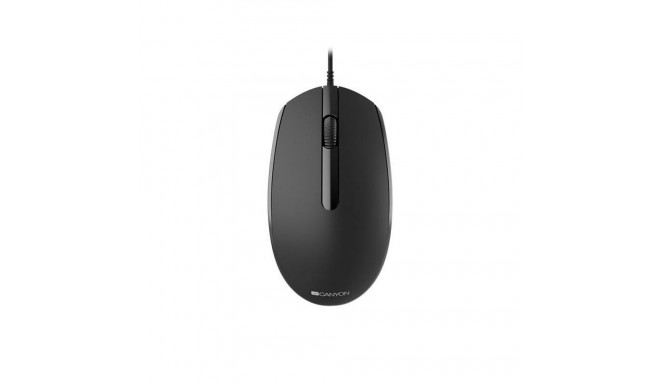 Canyon Wired Mouse M-10 With 3 buttons Black