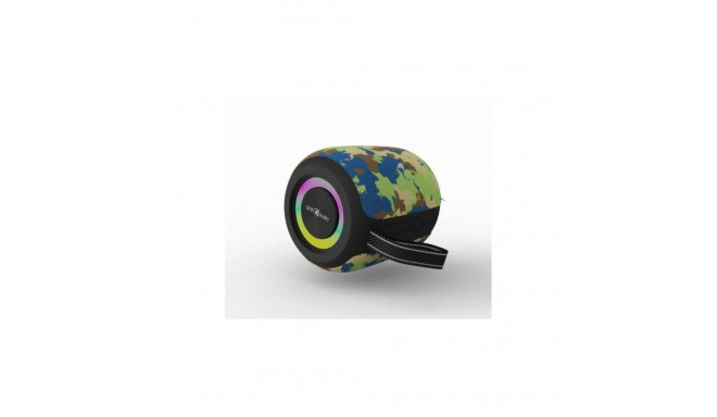 Gembird Portable Speaker||Camouflage|Portable/Wireless|Bluetooth|SPK-BT-LED-05-CM
