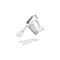 Bosch Hand Mixer MFQ22100 CleverMixx 375 W, Number of speeds 4, Turbo mode, White/Dark Grey