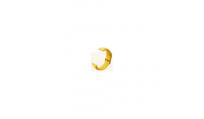 Xiaomi | Watch Strap | Chrome Yellow | Leather | Adjustable to fit wrist sizes ranging from 135-205m