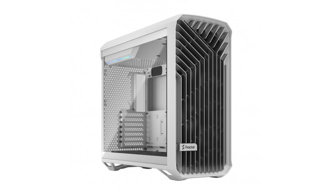 Fractal Design arvutikorpus Torrent Compact TG Clear Tint Window, valge