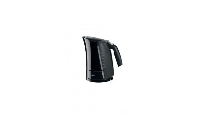 Braun Kettle WK500BK Multiquick 5 Standard, 3000 W, 1.7 L, Plastic, Black, 360 rotational base