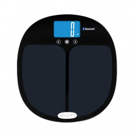 Salter 9192 BK3R Curve Bluetooth Smart Analyser Bathroom Scale black