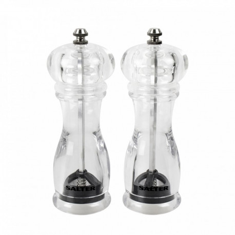 Salter 7606 CLXR Contemporary Salt&Pepper Mills