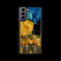 Ikins case for Samsung Galaxy S21+ cafe terrace black