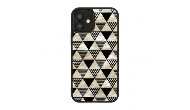 Ikins Apple case for Apple iPhone 12 mini pyramid black