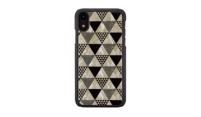 Ikins Apple SmartPhone case iPhone XR pyramid black