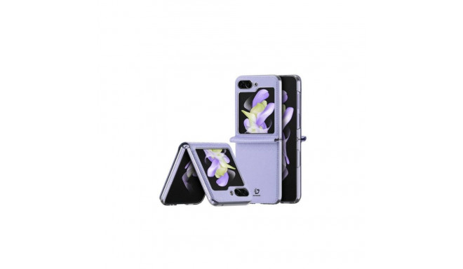 Dux Ducis Samsung Galaxy Z Flip5 5G Flip Leather Case Wallet Purple