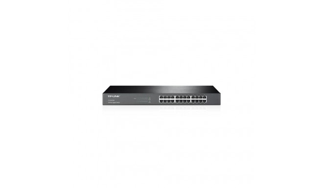 TP-Link 24-Port Gigabit Rackmount Switch TL-SG1024 10/100/1000 Mbps (RJ-45), Unmanaged, Rackmountabl