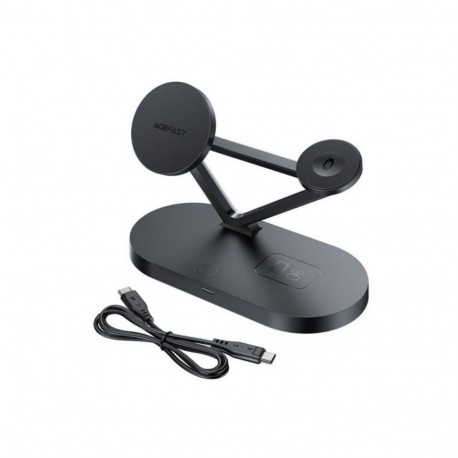 Acefast 15W Qi Wireless Charger for iPhone (with MagSafe), Apple Watch and Apple AirPods Stand Holde