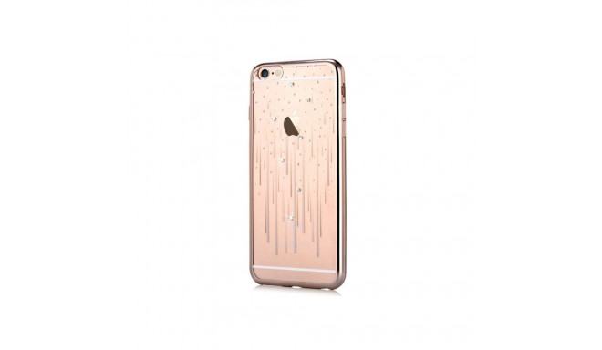 Devia Apple iPhone 7 Plus / 8 Plus Crystal Meteor soft case Champagne Gold