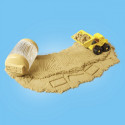Plastic mass Factory Never Dry Sand Trucks, Front loader