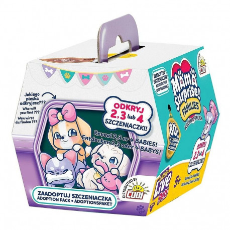 Cobi Little Live Pets - Families display 8 sztuk
