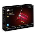 Network Card - TP-Link TX401 10Gbps Internal Red TP-Link TX401 10Gbps Internal Ethernet Network Card