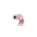 Logitech Brio 100 Full HD Webcam, 2 MP, FHD 1080p, 58°, USB, Rose