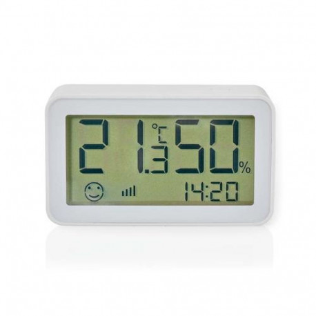 Nedis ZBSC30WT digital weather station White LCD Battery