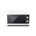 Sharp YC-MG01E-W microwave Black, White Grill microwave Countertop 20 L 800 W
