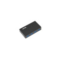 UNITEK Y-HB03001 interface hub USB 3.2 Gen 1 (3.1 Gen 1) Type-B 5000 Mbit/s Black