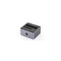 UNITEK Y-3026GY01-EU storage drive docking station USB 3.2 Gen 1 (3.1 Gen 1) Type-B Grey