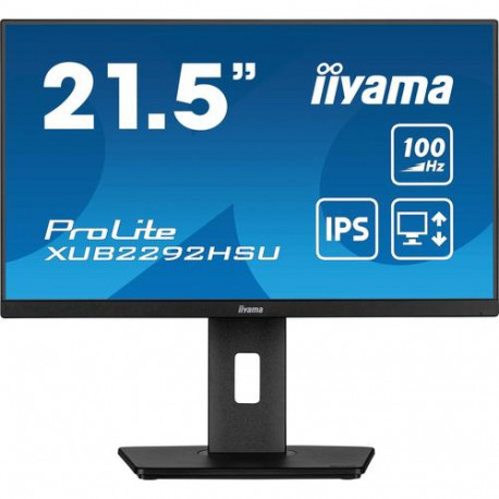 iiyama ProLite XUB2292HSU-B6 computer monitor 54.6 cm (21.5") 1920 x 1080 pixels Full HD LED Bl