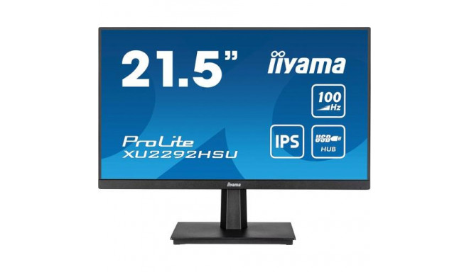 iiyama ProLite 21.5” IPS technology panel with 100Hz refresh rate