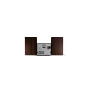 Sharp XL-B517D Home audio micro system 45 W Brown